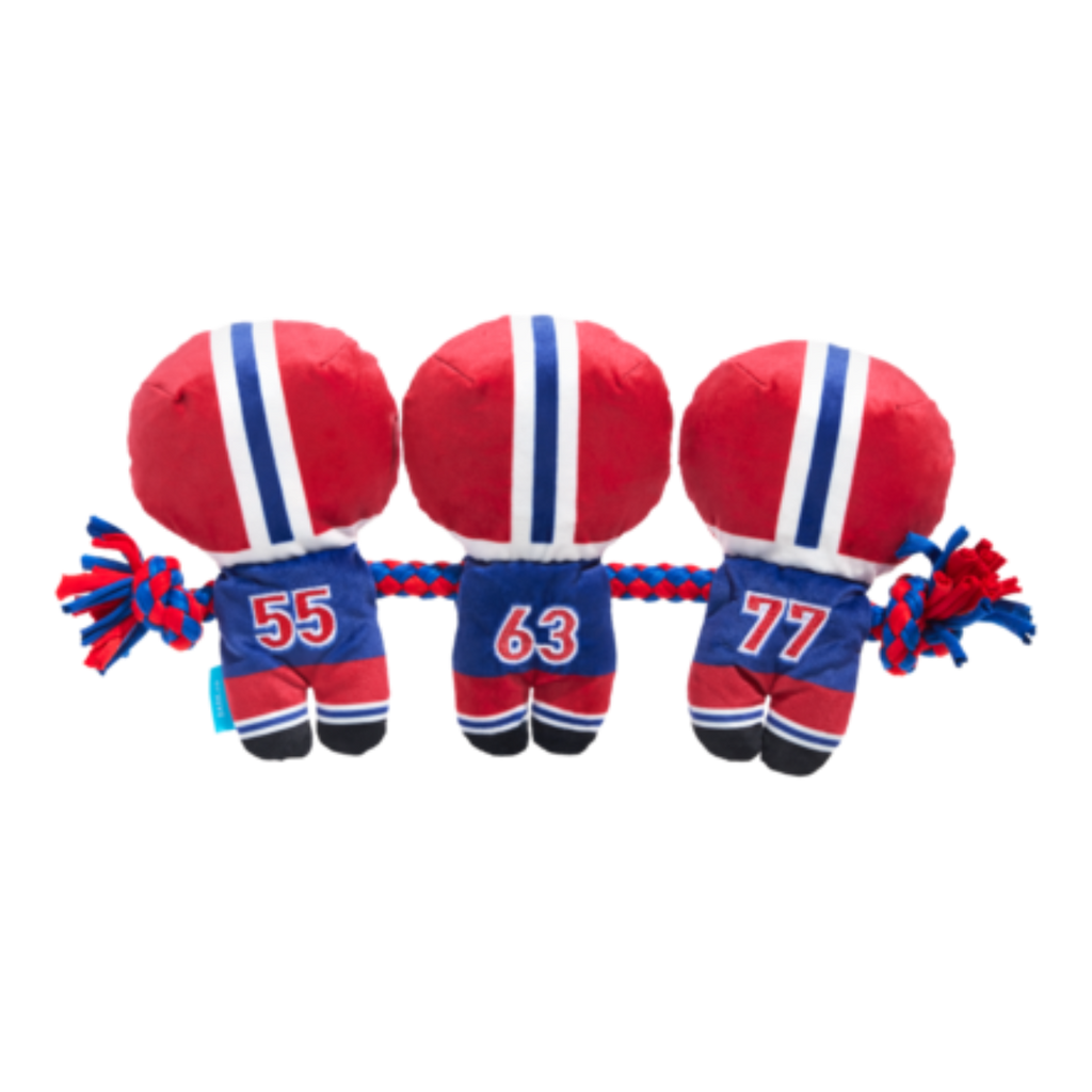 Linebarkers Plush Tug Dog Toy