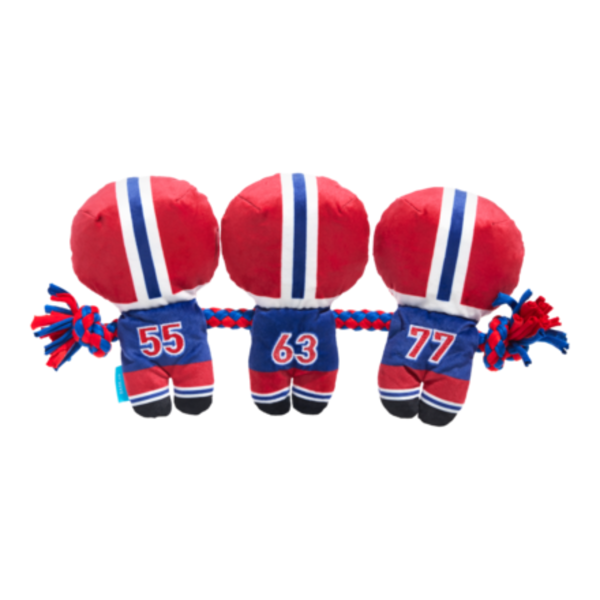 Linebarkers Plush Tug Dog Toy