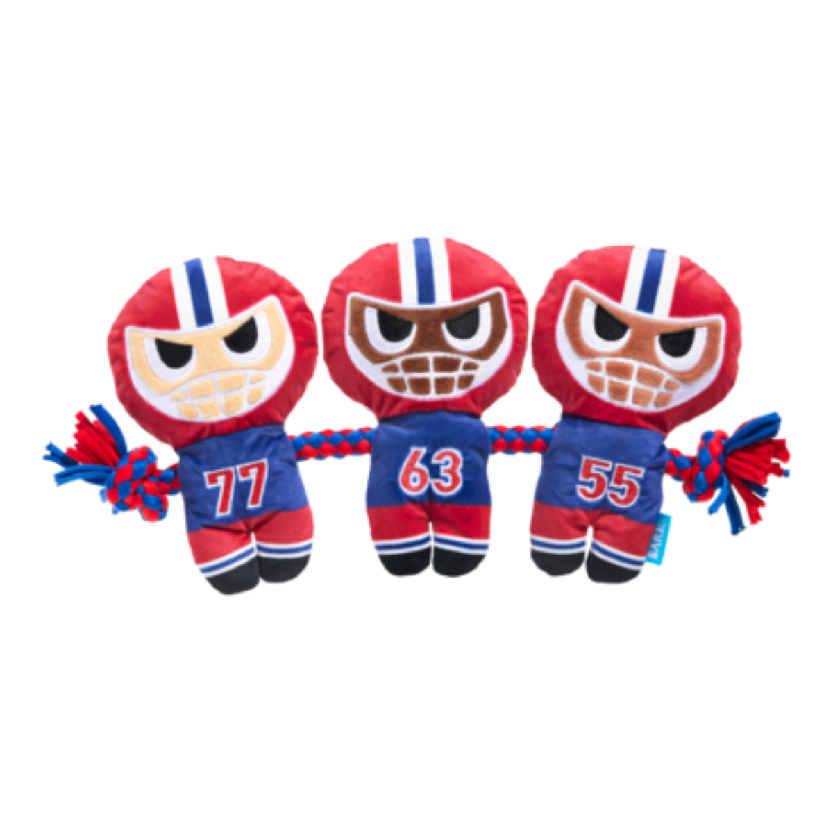 Linebarkers Plush Tug Dog Toy