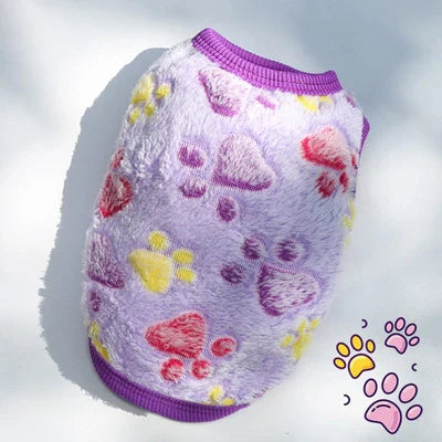 Warm Fleece Pet Coat | Winter Outfit