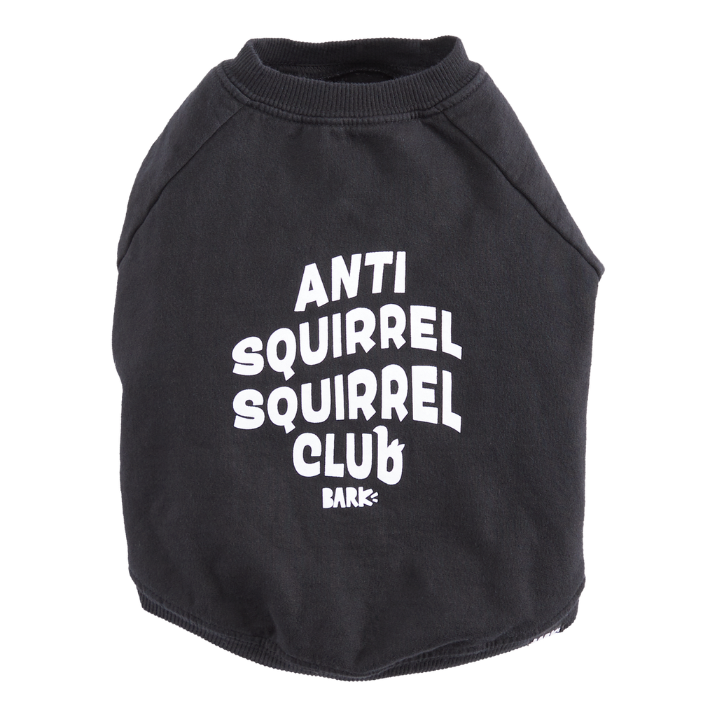 Anti-Squirrel Squirrel Club Dog Sweatshirt