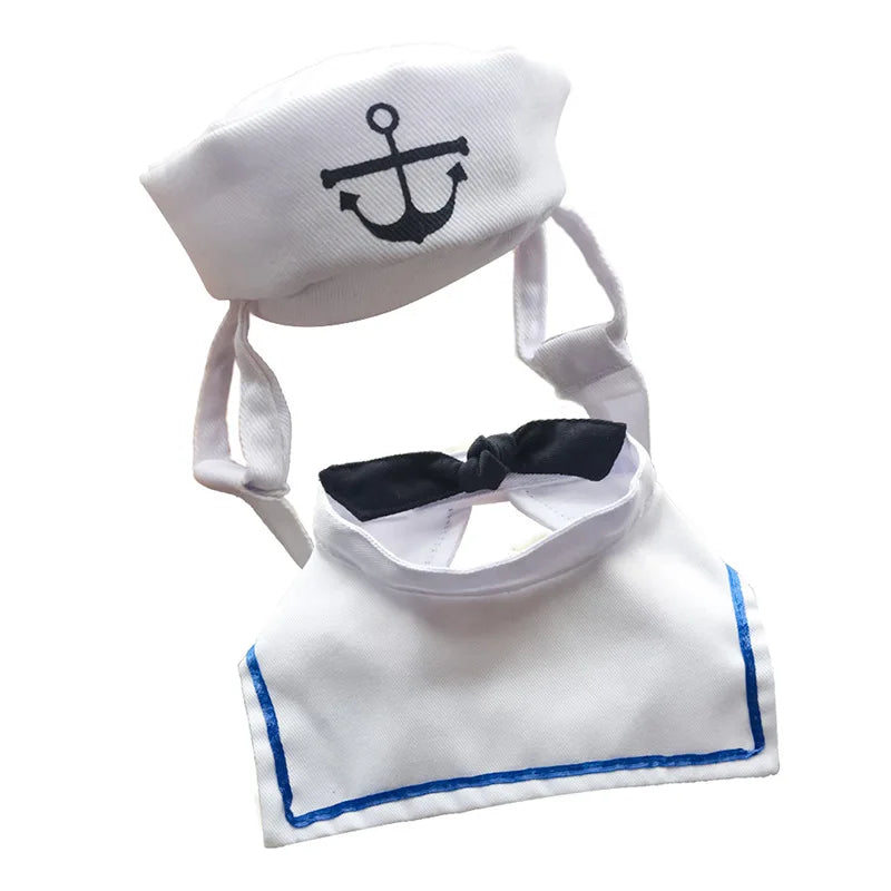 Funny Navy Sailor Pet Costume
