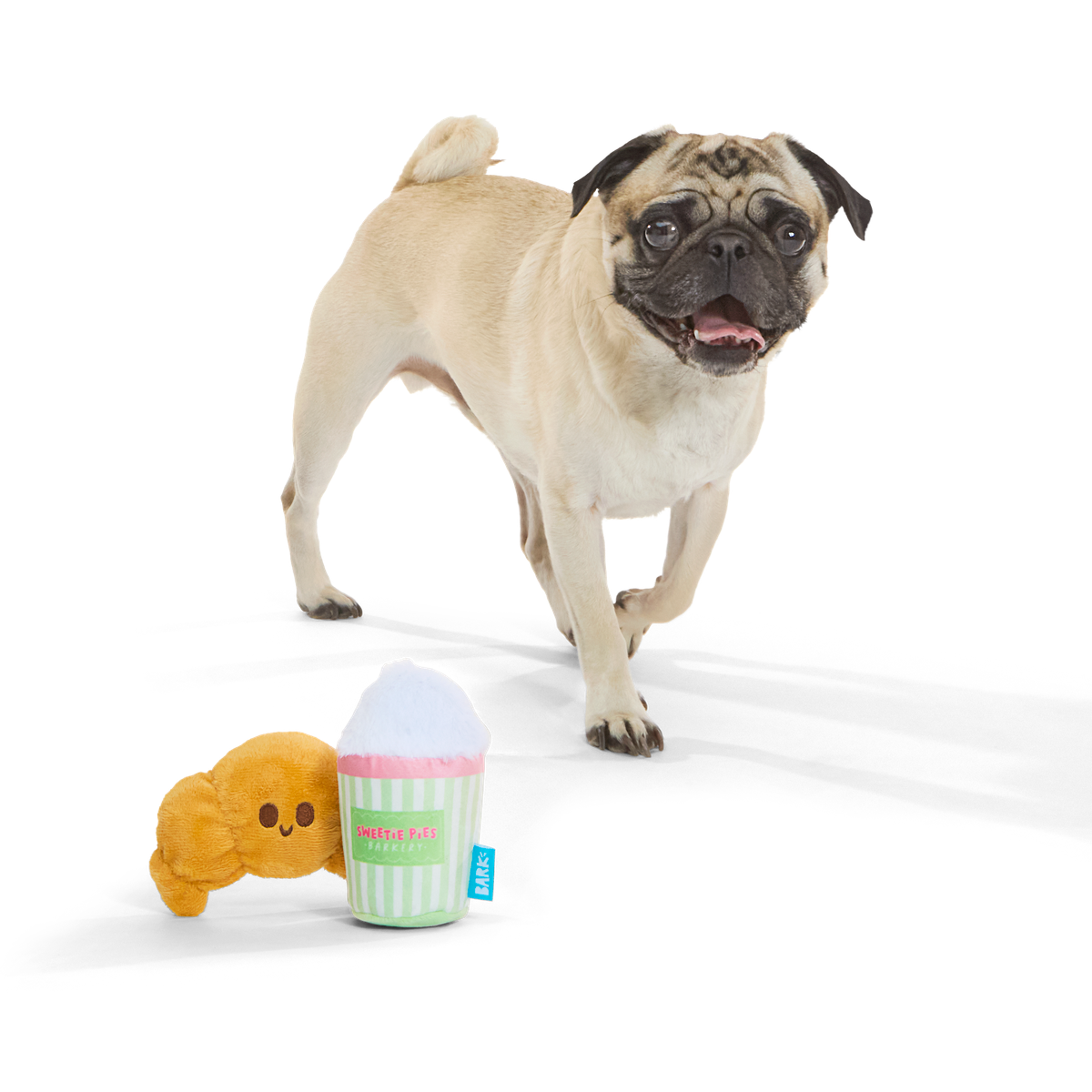 Ooh-la-la-latte Plush Multi-Part Dog Toy