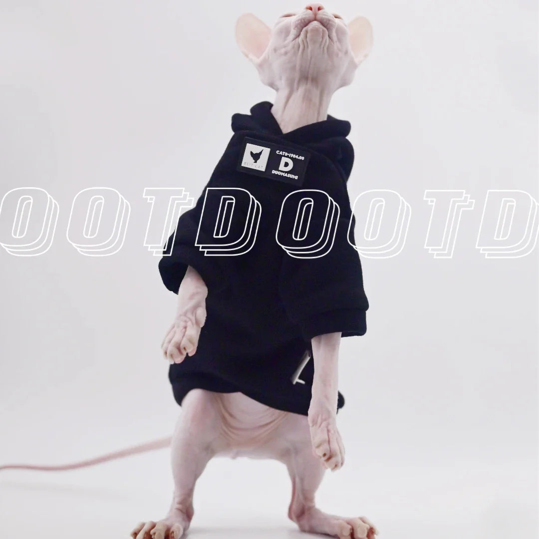 Pink Homewear Cat Sweater | Warm Winter Coat