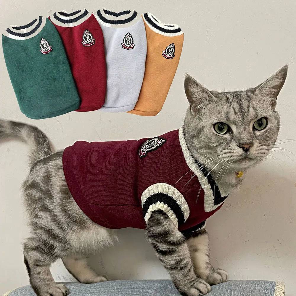 Fashionable Pet Sweatshirt | Winter Warm Sweater