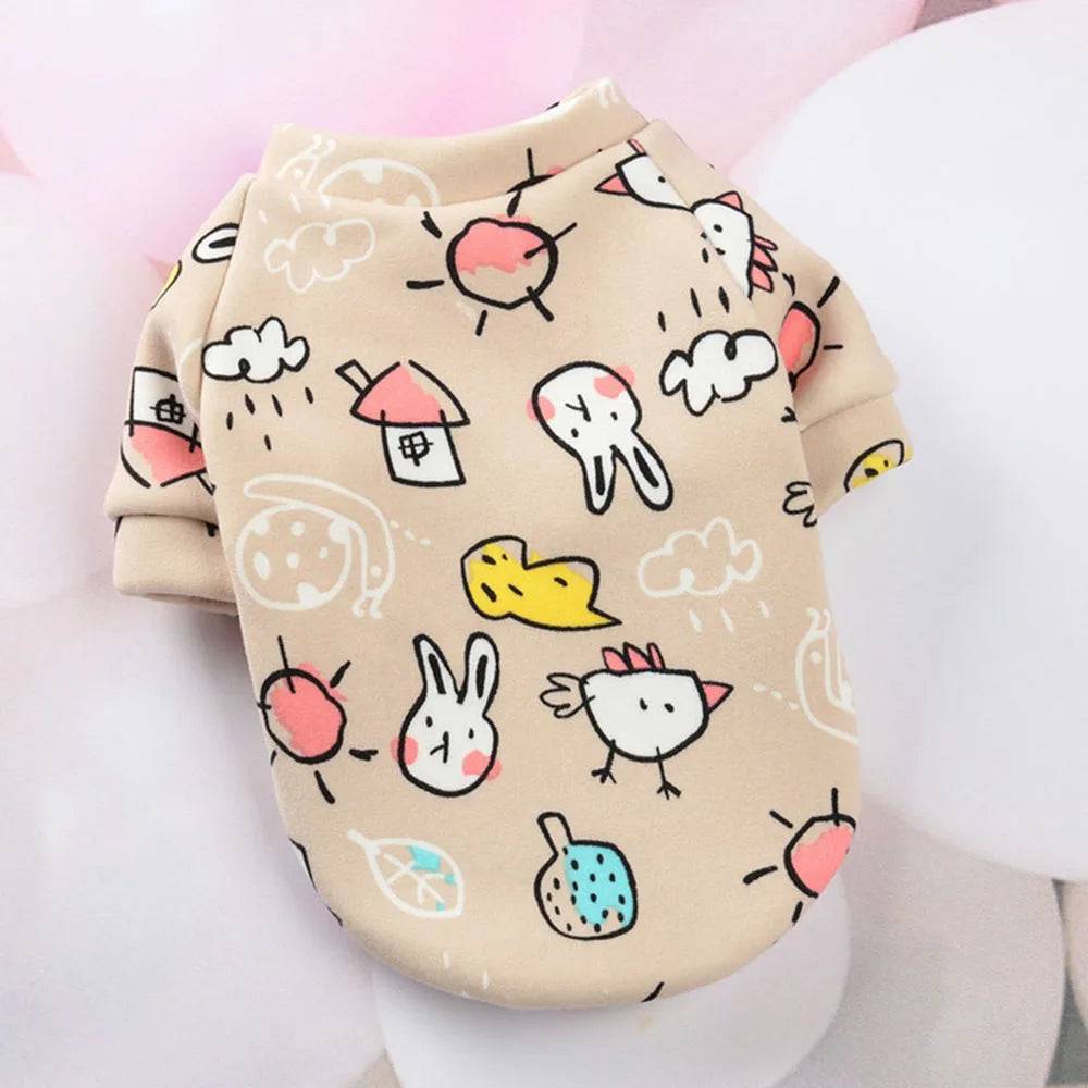 Fleece Cat Hoodie | Cozy Shirt