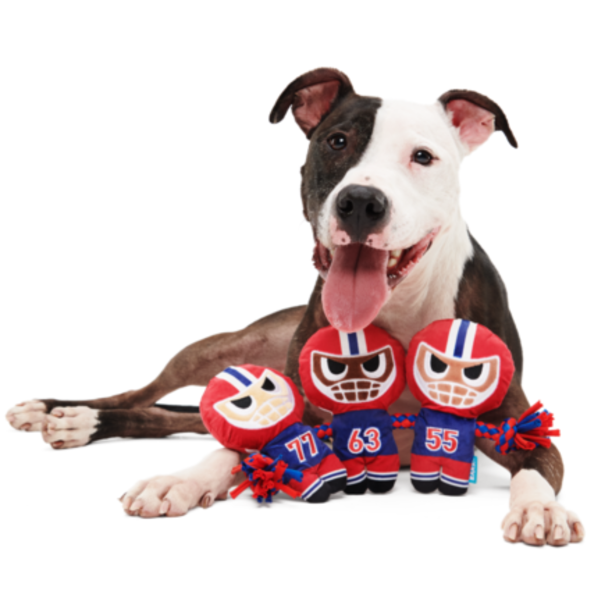 Linebarkers Plush Tug Dog Toy