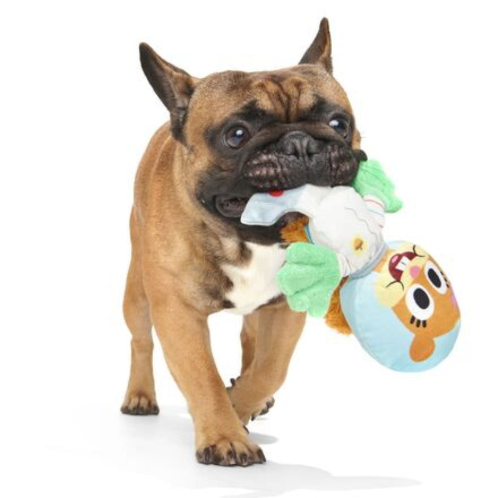 Kah-Rah-Tay Chomp Sandy Plush Tug Dog Toy